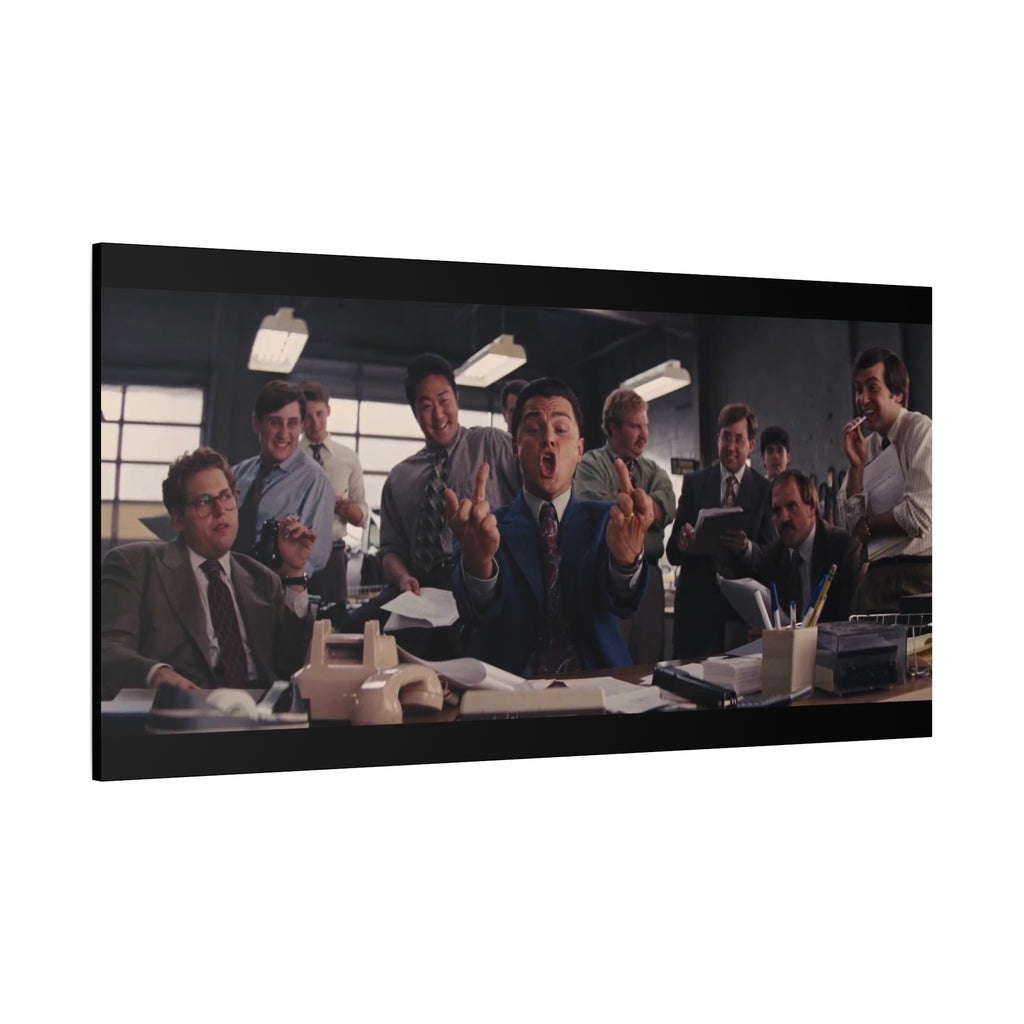 $Wolf Of Wall ST Canvas