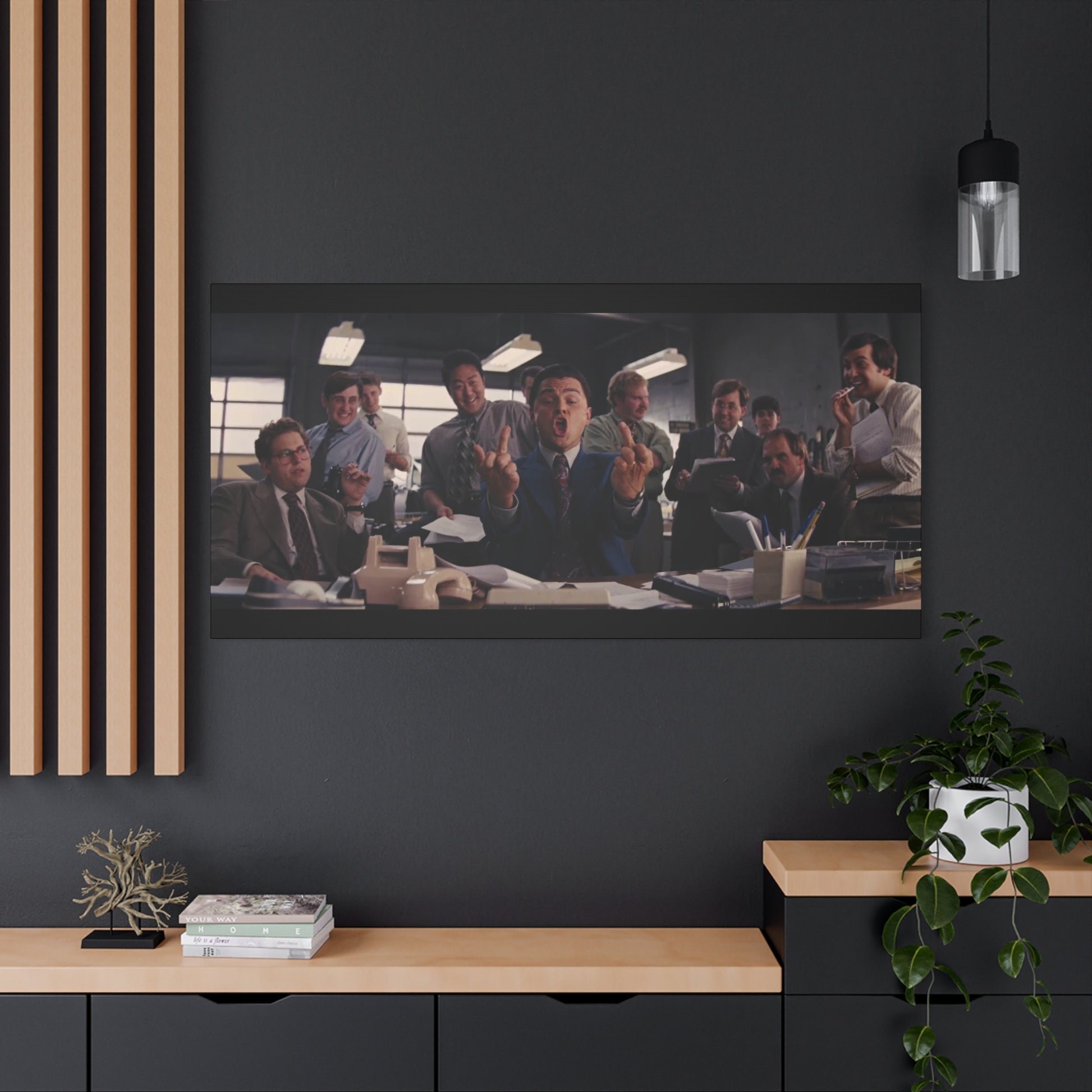 $Wolf Of Wall ST Canvas